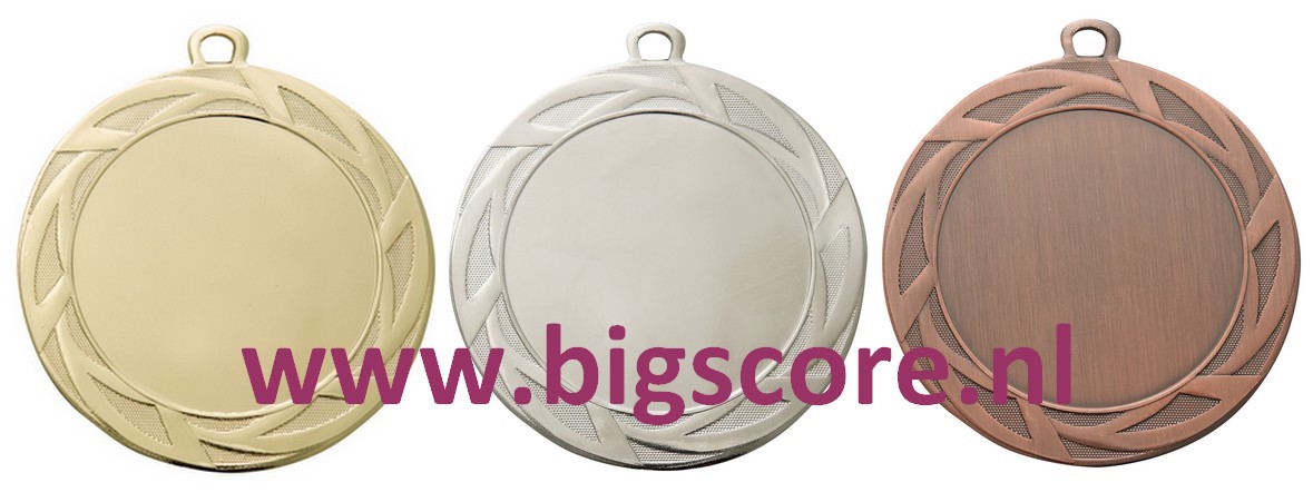 ME.105 Medaille goud-zilver-brons Ø 70 mm compleet